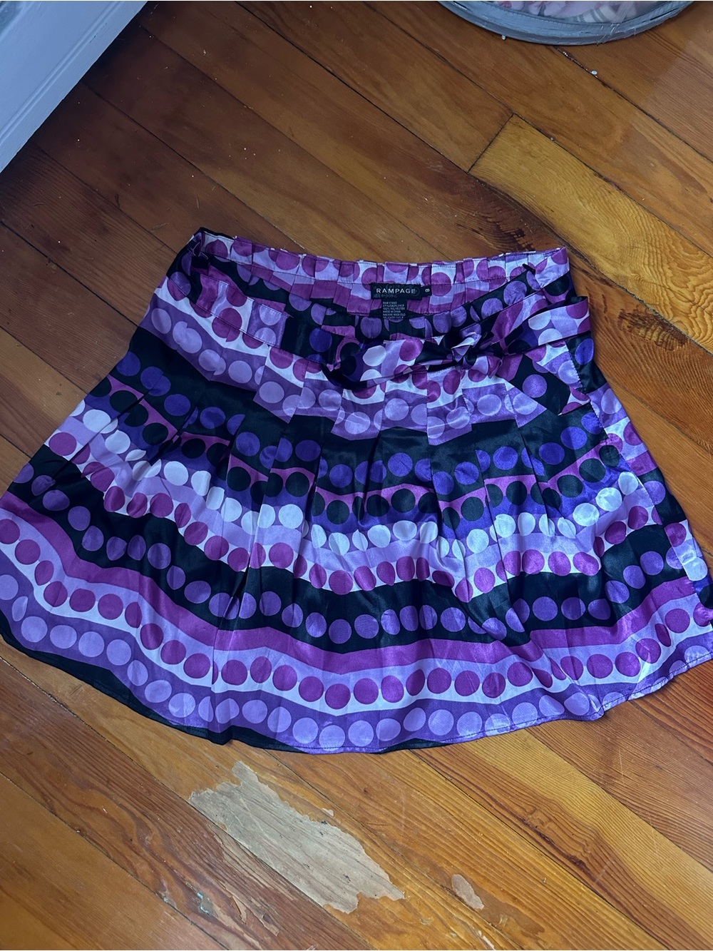 Y2K Vintage 2000s Rampage Purple Skirt